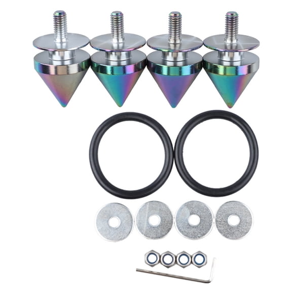 KALLORY Front Bumper Screws Assorted Color 1 Set