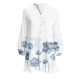 thumbnail image 4 of Moda Mujer Camiseta de manga larga Otoño Frente abierto Prendas de abrigo sueltas Impresión Blusa Abrigo Tops Fridja  czfsfas2313, 4 of 5