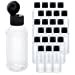thumbnail image 3 of U.S. Art Supply 8 ounce Squeeze PET Plastic Bottles with Flip Cap - BPA-free, food safe, medical grade plastic, acrylic pouring paint (Pack of 24), 3 of 12