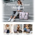 thumbnail image 5 of Tote Bag for Women - Dog with Medical Icons Shoulder Bag - Large Utility Work Duffle Bag with Zipper Handbag for Travel, Work, Sprots, 5 of 5