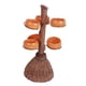 thumbnail image 1 of Cuencos de calabaza de resina de Halloween en escoba para servir bocadillos, ensaladas y frutas, suministros para fiestas de Halloween y decoraciones., 1 of 11