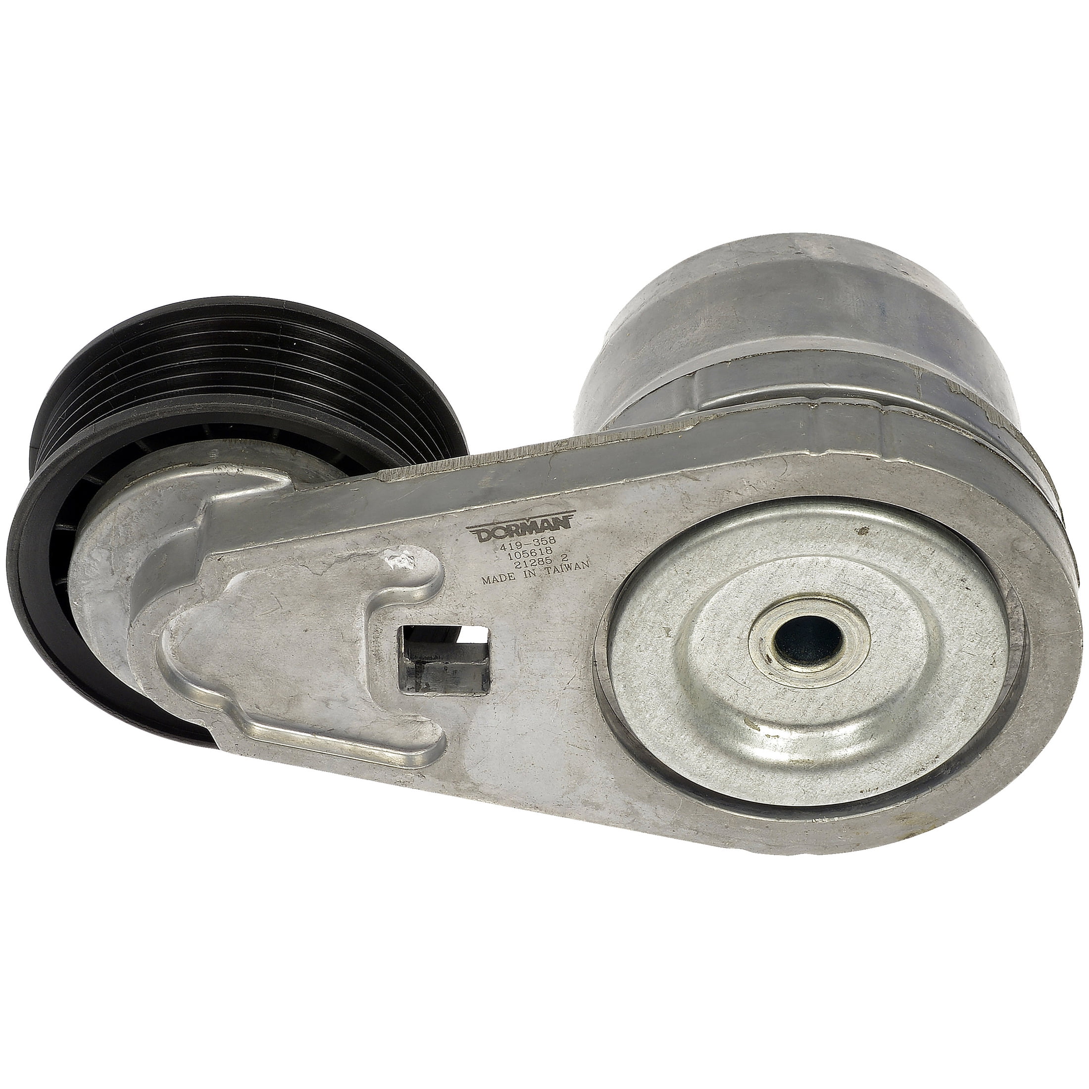 Dorman 419-358 Accessory Drive Belt Tensioner Assembly for Specific Chevrolet / GMC / Hummer Models, Natural; Black