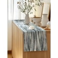 thumbnail image 5 of Table Runner 108 Inches Long for Kitchen Dining, Sage Green Grey Vintage Dresser Scarf Farmhouse, Dining Table Decorations for Wedding/Parties, Retro Abstract Art 13 x 108 In, 5 of 8