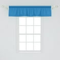 thumbnail image 2 of Ambesonne Blue White Window Valance, Polka Dots Navy Boys, 54" X 12", Blue White, 2 of 3