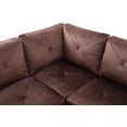 thumbnail image 5 of Ponliving Furniture 3-Pieces Living Room Sofa Set, 5 of 5