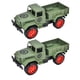 thumbnail image 4 of 2 piezas de modelo de camión de inercia, juguete de camión militar, modelo de juguete para bebés y niños., 4 of 8