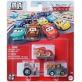 thumbnail image 1 of Mattel Cars Mini Corredores Paquete de 3 Vehículos de Metal Fundido, 1 of 1