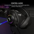 thumbnail image 3 of GAMEPOWER Voldon USB Gaming Headset - 7.1 Virtual Surround Sound, Wired Led Headphones with 50MM Drivers, Comfort Design, 360 Spatial Audio, Mic for PC, Laptop, Black, 3 of 6
