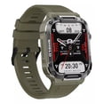 thumbnail image 2 of Reloj Inteligente Smartwatch Mk66 Rough Fralugio Bp Hr Spo2 Verde Fralugio Sport, 2 of 4