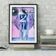 thumbnail image 3 of Cuadros Decorativos Diamante redondo pintura mujer arte figura resina taladro completo Rhinestone (V999) Likrtyny embutido en tela, 3 of 9