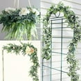 thumbnail image 4 of WEFFJMLT Artificial Garland Artificial Vines Greenery Garland Wedding Arch Wall Decor 6 Feet Colorful Artificial Flower Rose Gift, 4 of 7