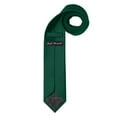 thumbnail image 3 of Jacob Alexander Men's Solid Color 2.75 inch Width Slim Neck Tie - Forest Green, 3 of 6