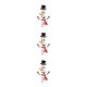thumbnail image 4 of Monstrate Hogar Navidad nevera pegatina puerta calcomanía decoración vacaciones ornamento Type1 NO1, 4 of 6