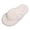 White 2, variant on Wensltd Womens Memory Foam Fuzzy Slippers Indoor Flat Home Slippers Open Toe House Shoes