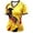 Yellow, variant on Women's Germany Soccer Eagle V-Neck T-Shirt with "DEUTSCHLAND" Text – Patriotic Short Sleeve Top for Football Matches, Fan Events & Casual Wear – Comfortable Summer Tee with Relaxed Fit (S-XXXL)