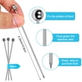 thumbnail image 2 of Palillos para cóctel PECULA de acero inoxidable, 30 piezas, 10,8 cm, 2 of 7