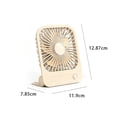 thumbnail image 2 of Magnetic Desktop Mini Fan Portable USB Type-C Cooling Fan Wall Mount Table Fan for Office Dorm Kitchen, 2 of 7