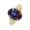 Alexandrite, variant on 1 to 5.5 Carat Oval 14K Yellow Gold Natural Gemstone and Diamond Engagement Ring (AAAA Heirloom Quality) Diamond 1 Carat Size: 8