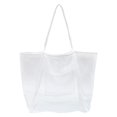 thumbnail image 1 of Bolso de playa para hombre y mujer, sencillo, de gran capacidad, versátil y ligero. Blanco, 1 of 9
