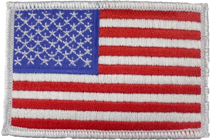 American Pride Decorative Patches Large American Flag 000943041306