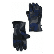 Hawke and Co. Men's Mid Weight Field Nylon Gloves Fractal Camo Size S/M