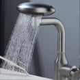 thumbnail image 4 of Home Washbasin Waterfall 4 Mode Faucet 360 Rotation Hot Cold Water Sink Mixer Wash Modern Minimalist Bathroom, 4 of 5