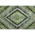 thumbnail image 2 of Addison Rugs Mayfield Premium Machine Washable Transitional Aztec Aloe Rectangle Rug, 1'8" x 2'6", 2 of 6