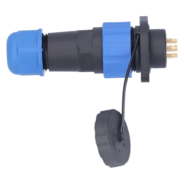 Aviation Power Connector, IP68 Protection SP20 Oxidation AC380V Conductivity Waterproof Plug Socket Copper Contacts For Electronic Equipments 2 Pin 380V 25A,3 Pin 380V 25A,4 Pin