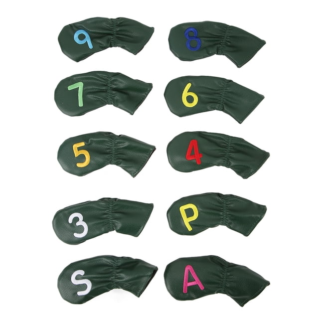 Golf Blade Head Cover10Pcs Golf Head Cover Golf Head Cover Golf Headcover World-Class Design