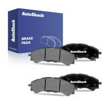 AutoShack Front Ceramic Brake Pad Set | Replacement for 2019-2024 Ford Ranger | 4-PC