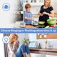 thumbnail image 5 of Kitchen Timer Alarm Clock Multifunctional Digital Cooking Timer with Large LCD Display Big Digits Countdown Timer Count up, 5 of 5