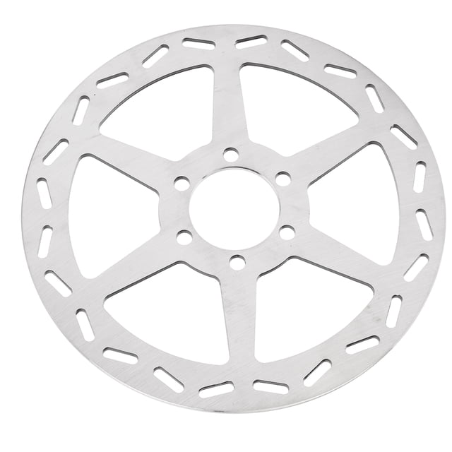 180mm Disc Brake Rotor, Rustproof 180mm Bike Disc Brake Rotor 2.5mm Thickness Lightweight Steel for Road Bike