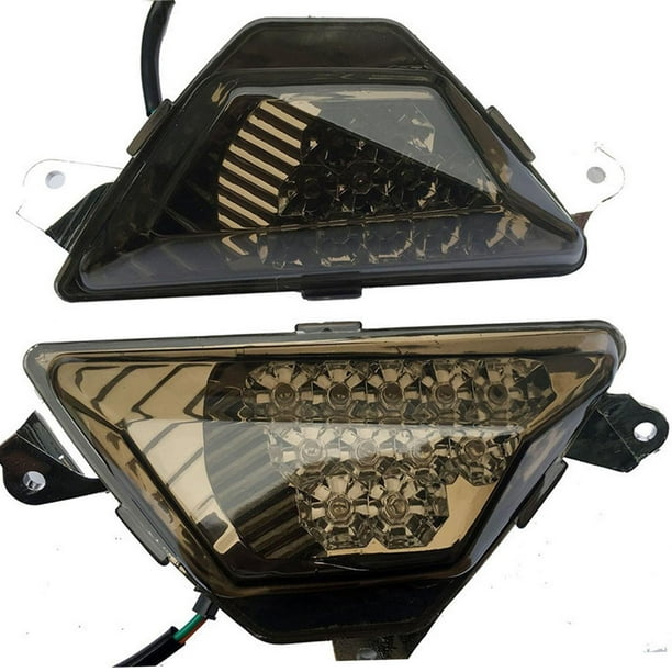 Luces LED indicadoras de señal Colamx 2 uds Negro
