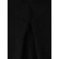 thumbnail image 5 of Ma Croix Womens Elastic High Waisted Athletic Gym Fleece Leggings Lifting Contour, 5 of 6