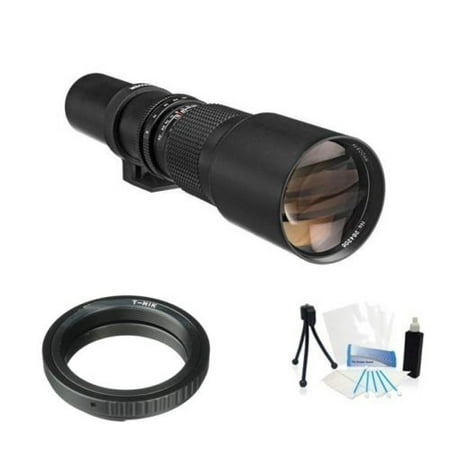 High Resolution Telephoto Lens 500mm F8.0 for Nikon D3200 D3100 D800 D600 D90