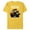 Yellow, variant on Hocus Pocus On All Hallows’ Eve - Short Sleeve Blended T-Shirt for Adults - Customized-Denim Snow Heather