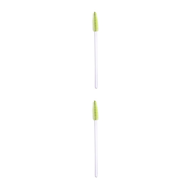 Minnieouse 50 Piezas Cepillo de Limpieza de Pestañas Mini Aplicador de Máscara Brochas de Maquillaje Herramientas de Belleza Accesorios tipo16 2piezas