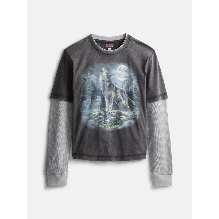 Weekend Academy Boys Layered-Look Graphic Tee photo 5