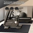 thumbnail image 4 of Treadmill Mat for Hardwood Floors,Mat for Home Gym Flooring, Walking Pad Exercise Bike Equipment Mat 43x60x0.3cm, 4 of 7