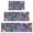 Pioneer Flower Floral-3, variant on Pioneer Flower Floral Print Pattern Kitchen Rugs Sets Of 3,Kitchen Runner Rugs Non Skid Washable,Decorative Kitchen Floor Mats for Kitchen,Sink,Laundry,17"x30" 17"x47" 17"x59"