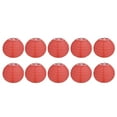 thumbnail image 3 of Decoration Red Lanterns, Decorative Red Paper Lanterns Simple Use Durable Hanging  For Birthday Weddings, 3 of 8