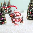 thumbnail image 4 of MOQIN Dachshund Dog Hanging Ornaments - Funny Dog Acrylic Xmas Tree Hang Decorations, Dachshund Decor Dog Figurines Gifts for Spring Party Supplies Xmas Tree Decorations, 4 of 9