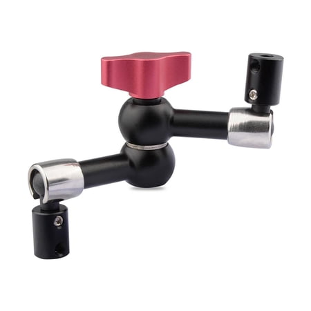 UPC: 0619125205018 | CAMVATE 7  Articulating Magic Arm V3 with 1/4 -20 Mounts  Red Knob