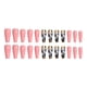 thumbnail image 2 of Seitruly Uñas postizas de ataúd, estilo francés clásico, uñas a presión, cubierta completa, punta de uñas, pegatinas de manicura de viscosidad Arte de uñas tipo 8 Seitruly CE012296-08B, 2 of 6