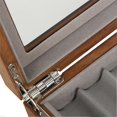 thumbnail image 5 of Wooden Fountain Pen Display Case Organizer Walnut Wood Storage Gift Box for 12 Pens Display, 5 of 5