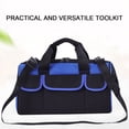 thumbnail image 4 of keepw Gadget Pack Canvas Tools Organizer Electrician Purse Storage Case Multipurpose Scratch Resistance Organizing Supplies Tool Bag, 4 of 7