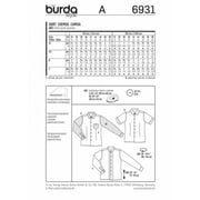 Burda Paper Sewing Pattern 6931 - Shirts for Men