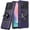 Purple, variant on TJS for Samsung Galaxy A26 Phone Case, [Military Grade] Robotic Magnetic Support Car Mount Metal Ring Holder Kickstand Cover for Samsung A26 (Pink)