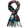 thumbnail image 3 of Falari Men Women Unisex Classic Soft Winter Scarf 78" x 12" - Light Multi, 3 of 6