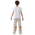 thumbnail image 4 of FORMRS Boys Pajama Pants with Pockets Size 11-12Y Kids Lounge Sleep Bottoms, Fall Pumpkin Pattern, 4 of 8